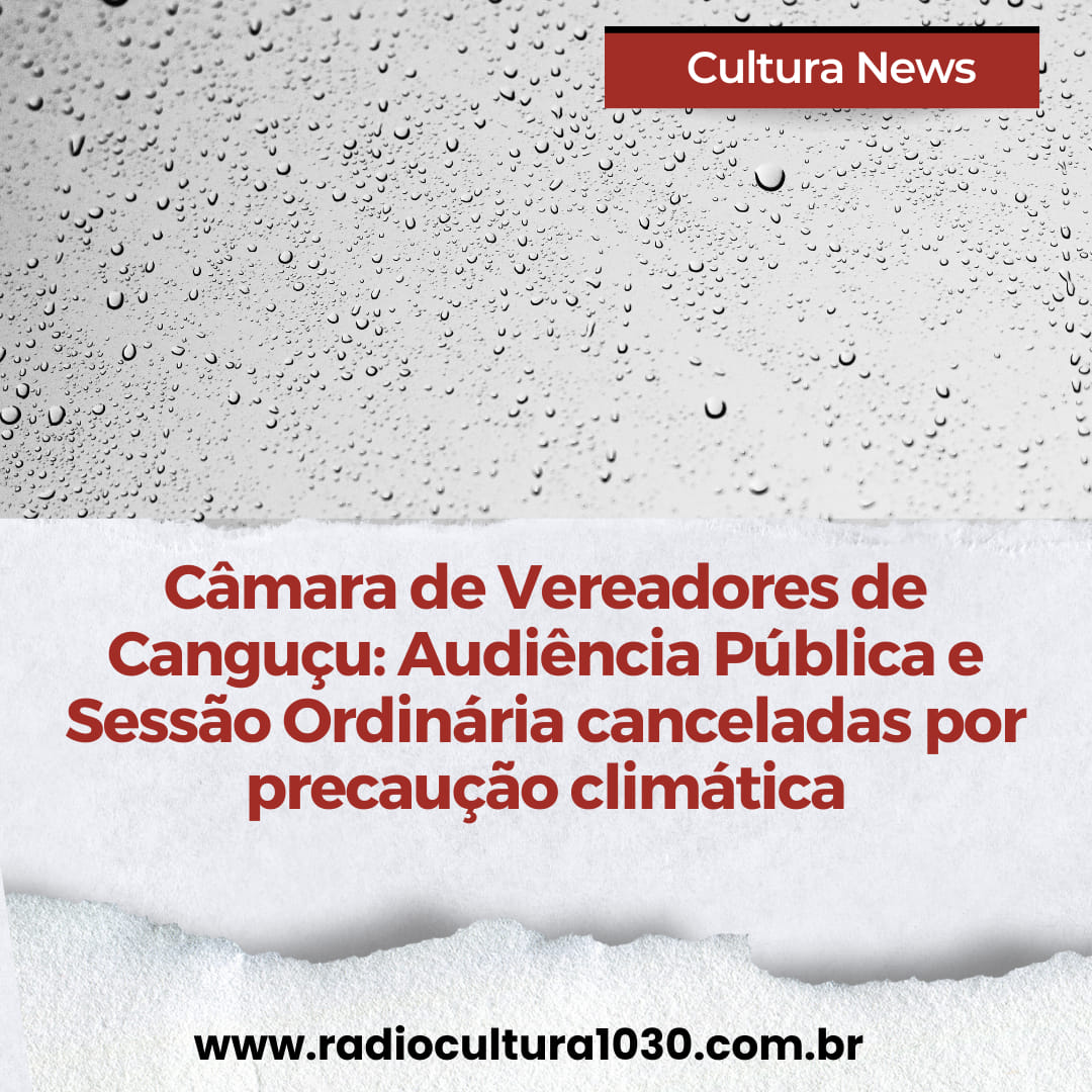 Aviso: Câmara Municipal de Vereadores de Canguçu
